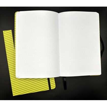 Caderneta Personalizada 14 x 21 cm - Miolo sem pauta Offset 75gr