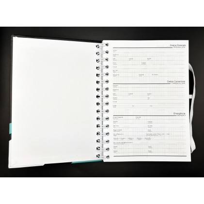 Caderno Personalizado 15 x 21 cm 